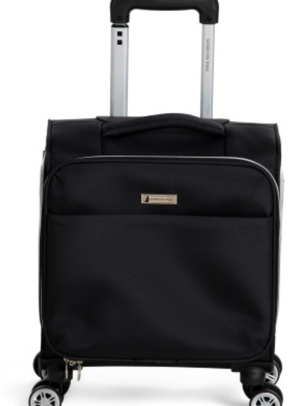 London Fog Bromley Collection Soft Side 14" Under Seat Bag- Black
